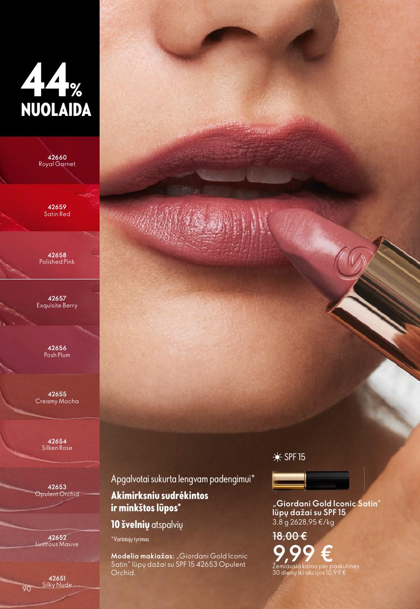 Naujas ORIFLAME katalogas galioja 2026.05.13 - 2026.06.02