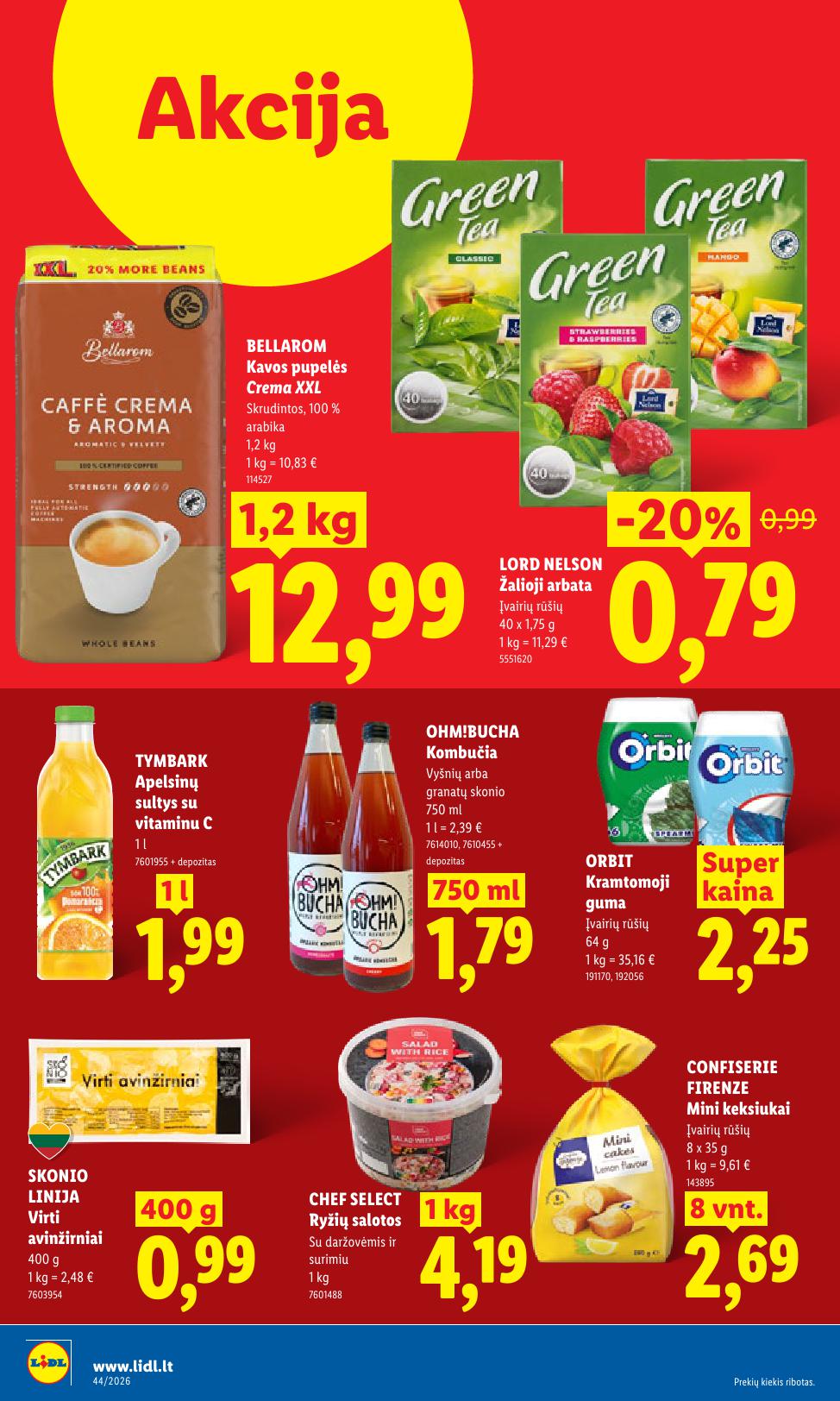 Naujas LIDL leidinys nuo 2026.10.26 iki 2026.11.01