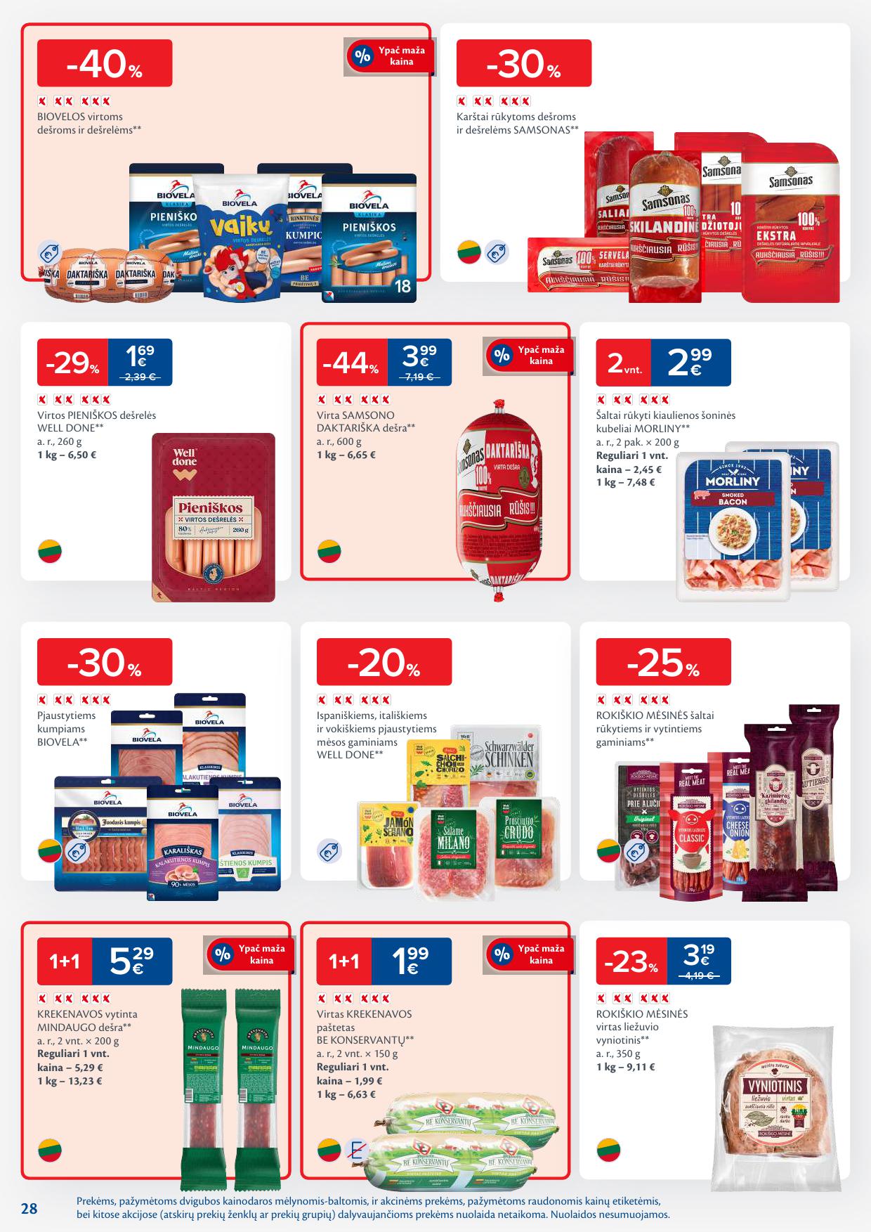 Naujausias MAXIMA kaininis katalogas 2026.02.24 - 2026.03.02