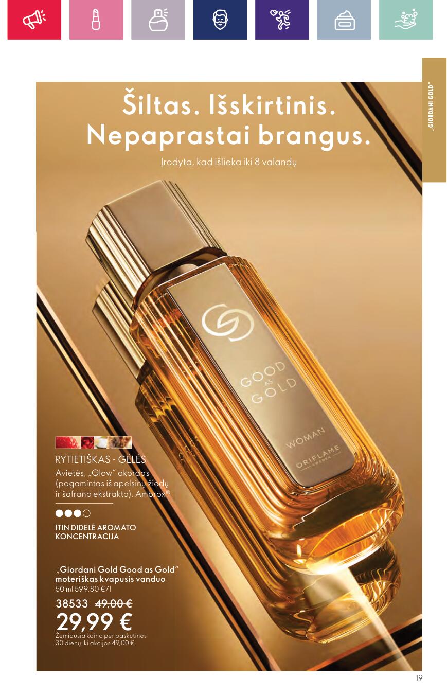 Naujas ORIFLAME katalogas galioja 2023.09.13 - 2023.10.03