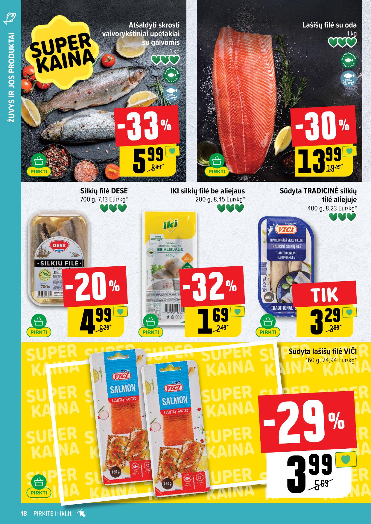 Naujausias IKI kaininis katalogas 2026.01.26 - 2026.02.01