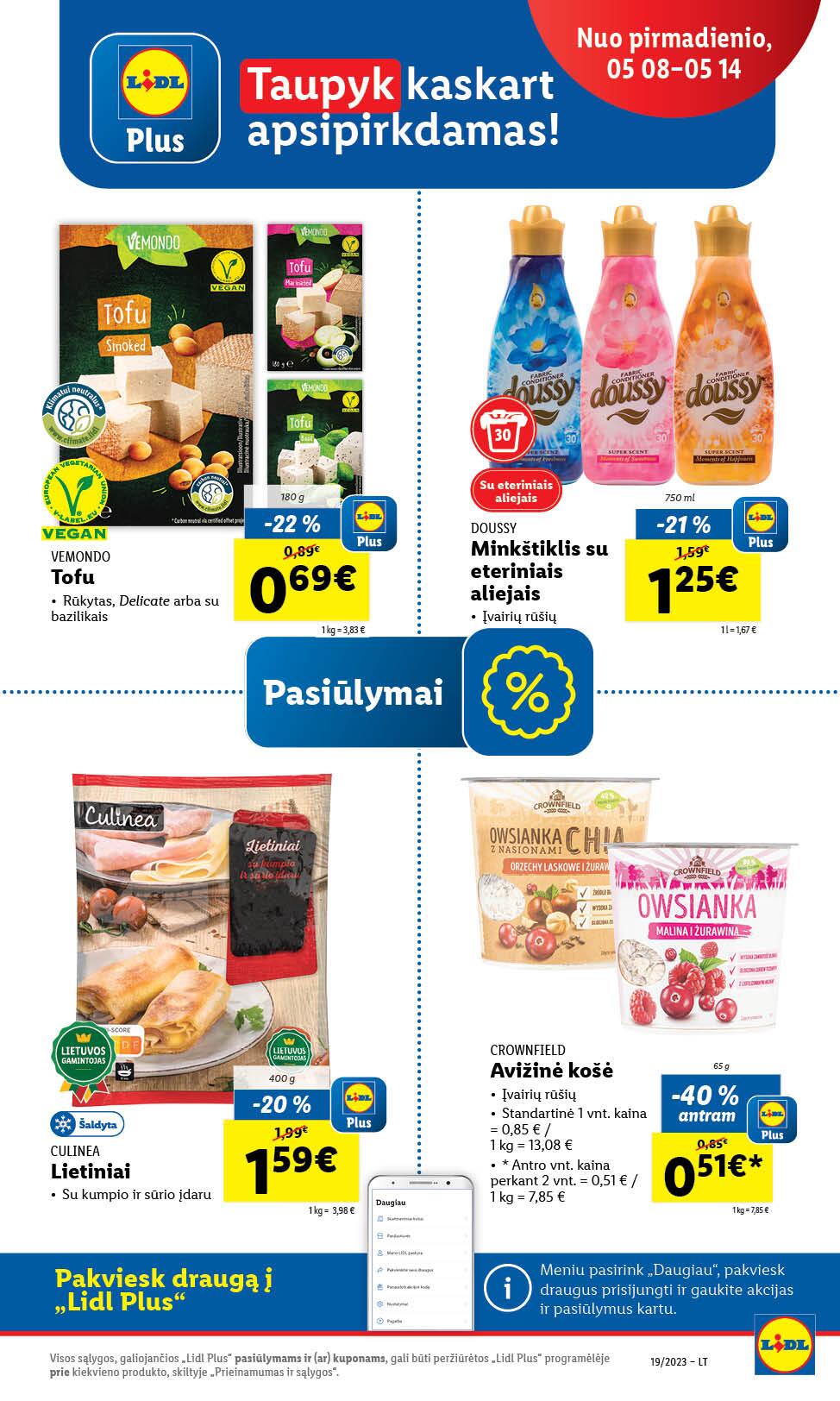 Naujausias LIDL kaininis katalogas 2023.05.08 - 2023.05.14