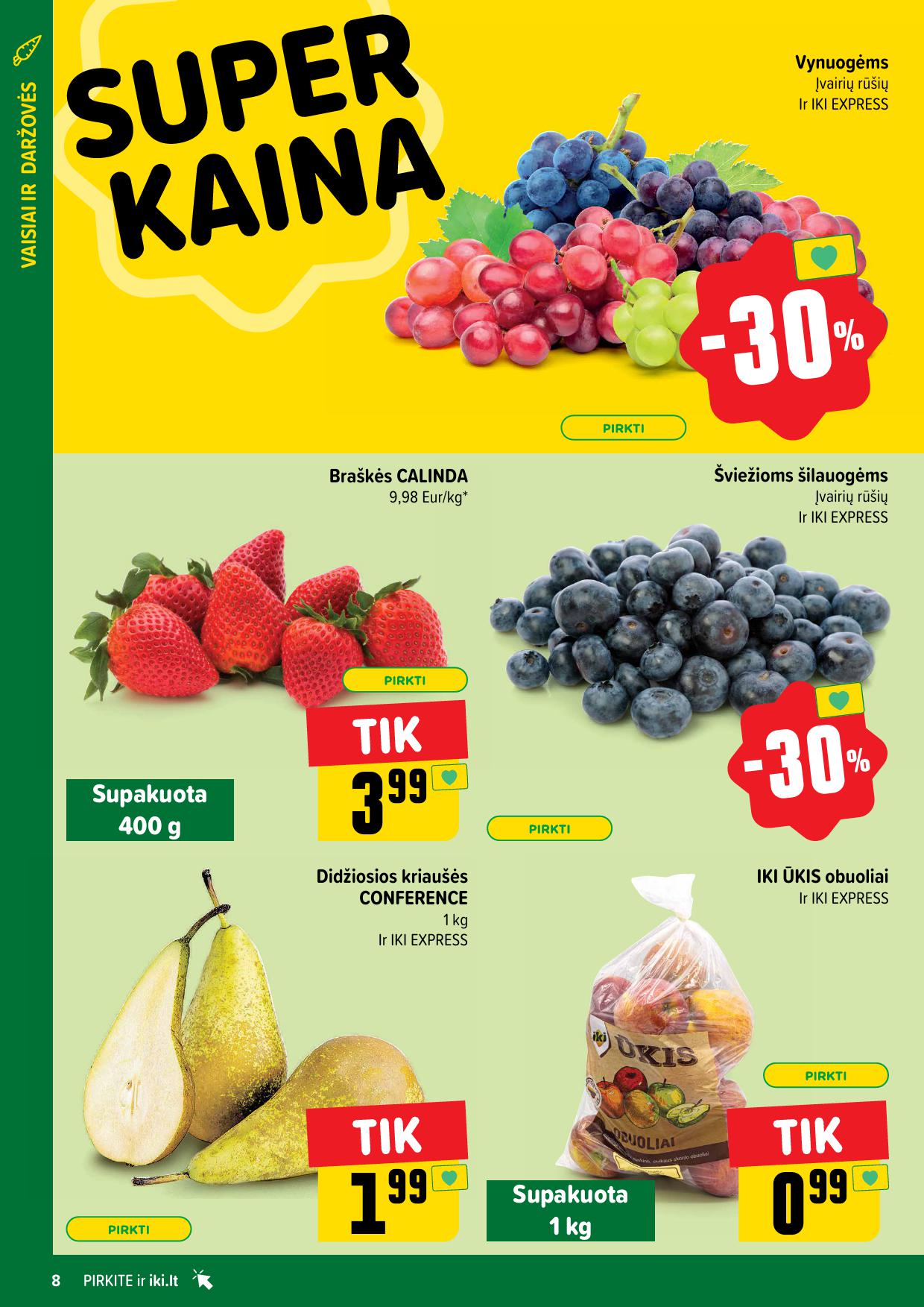Naujausias IKI kaininis katalogas 2025.01.27 - 2025.02.02
