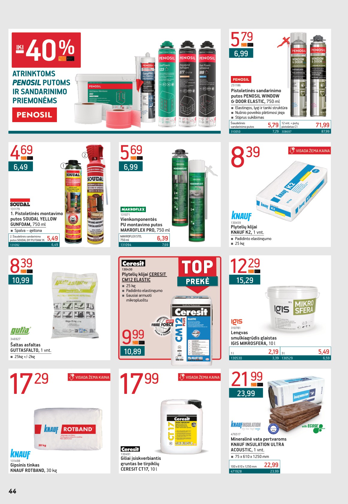 ERMITAŽAS akcijų ir nuolaidų leidinys 2026.04.01 - 2026.05.03