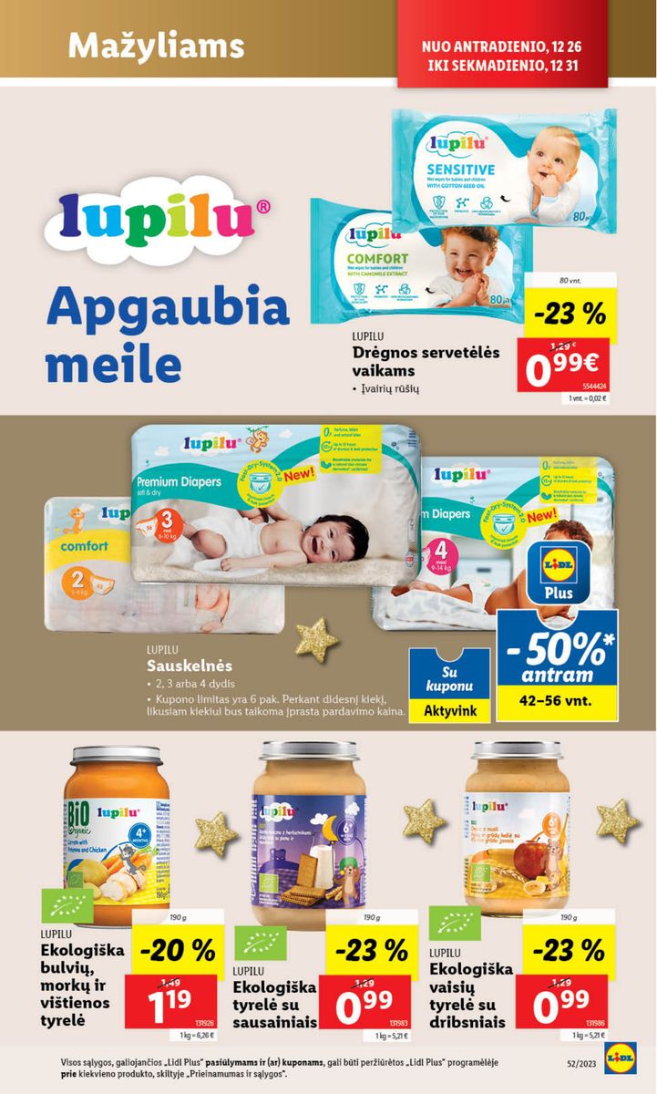Naujausias LIDL kaininis katalogas 2023.12.26 - 2023.12.31