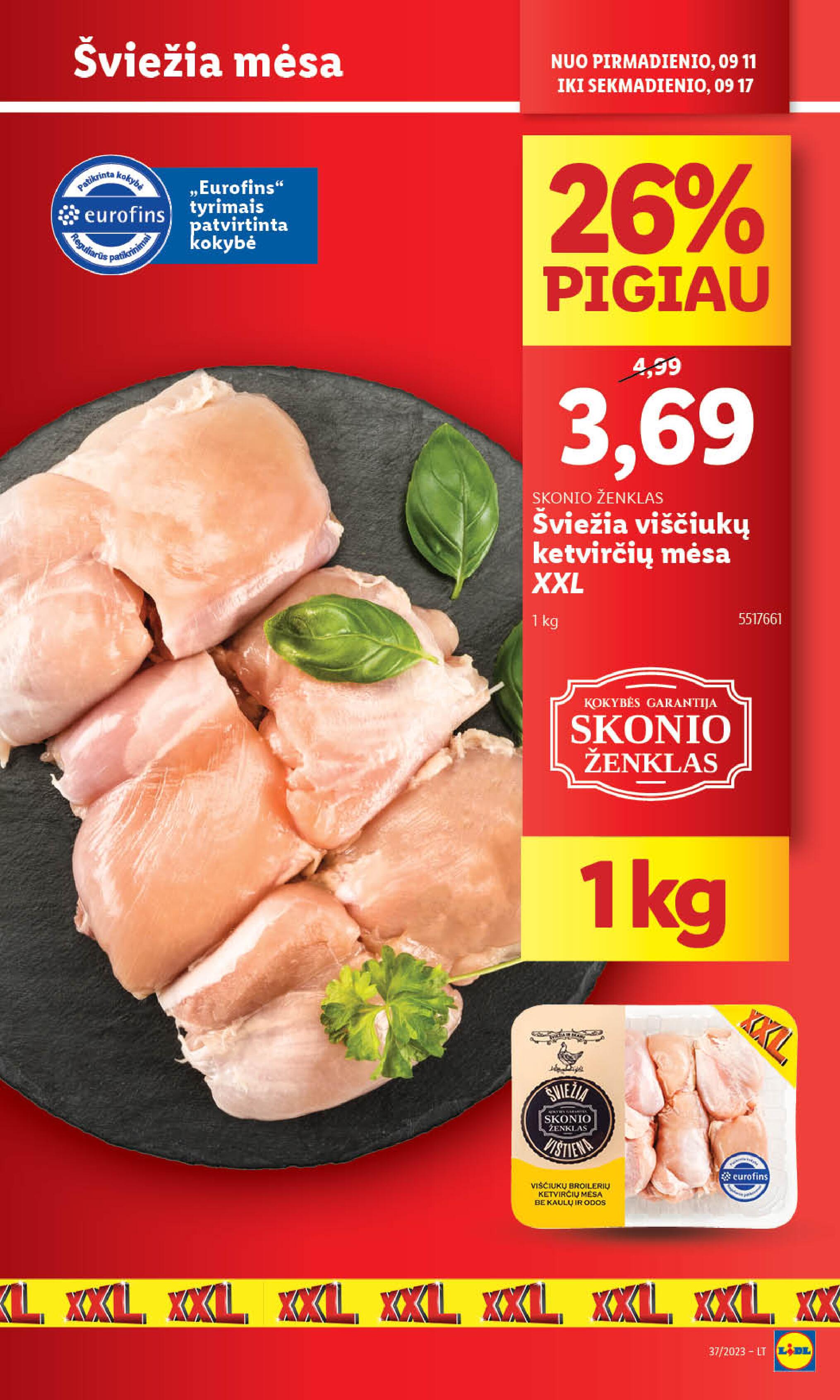 Naujausias LIDL kaininis katalogas 2023.09.11 - 2023.09.17