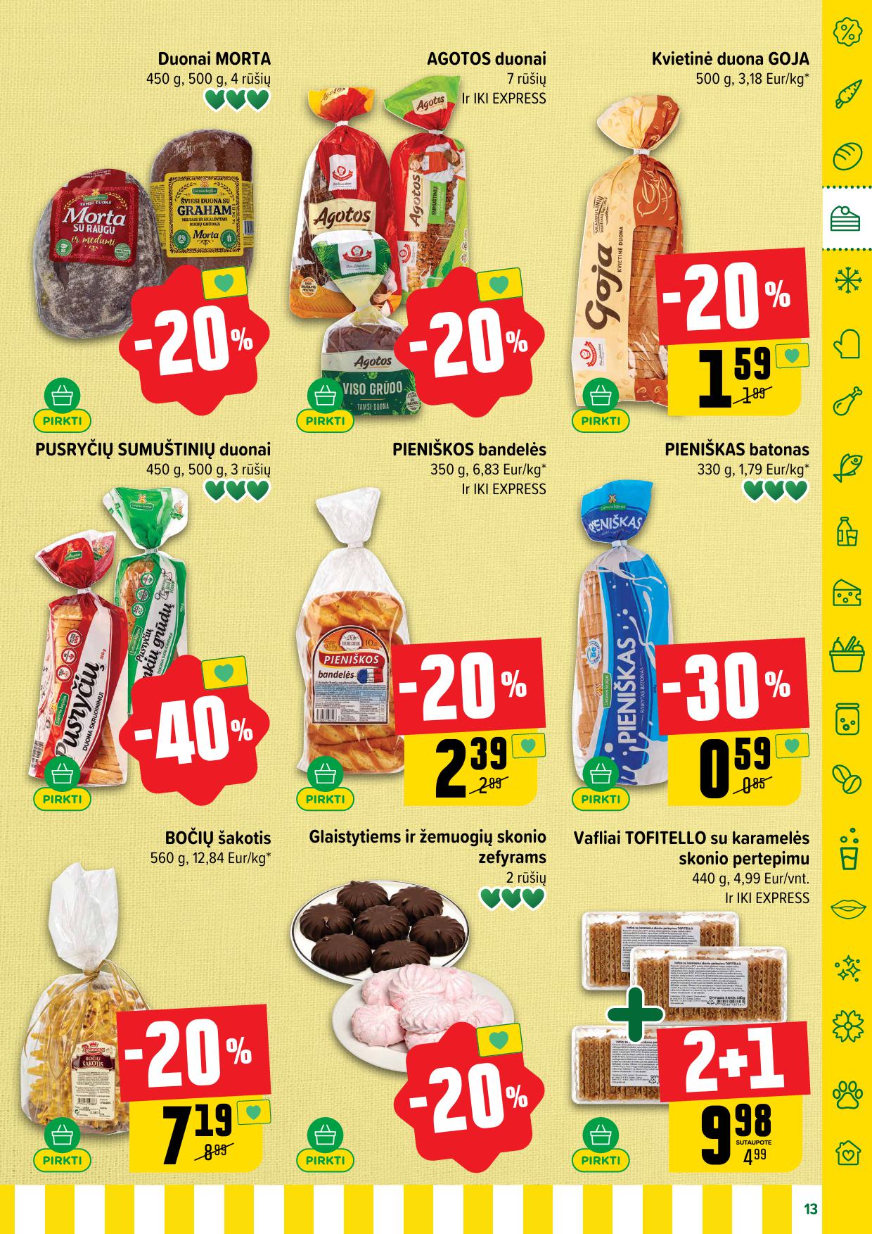 IKI SAVAITĖLĖ akcijų ir nuolaidų leidinys Nr.29 2025.07.14 - 2025.07.20