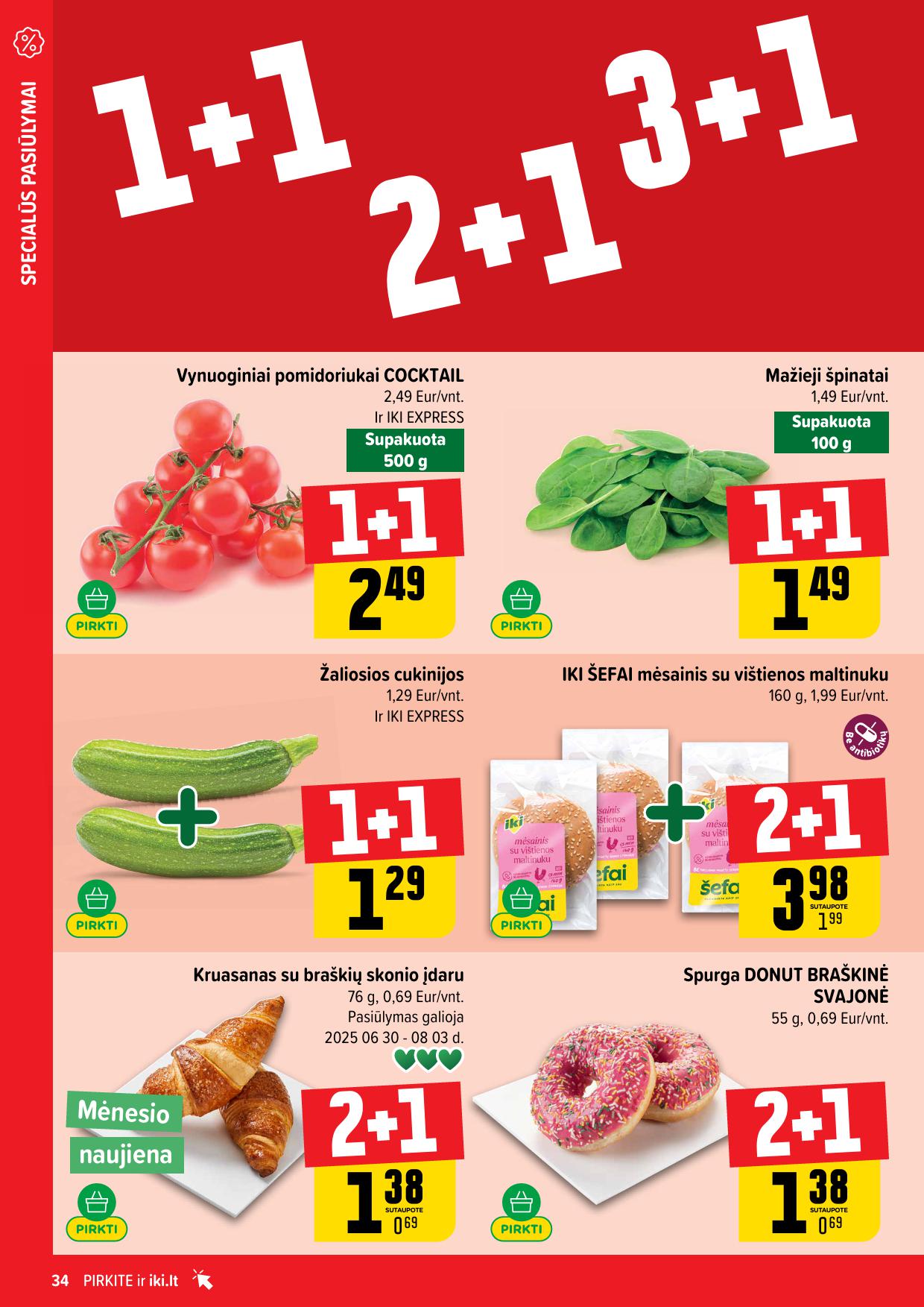 Naujausias IKI kaininis katalogas 2025.06.30 - 2025.07.06