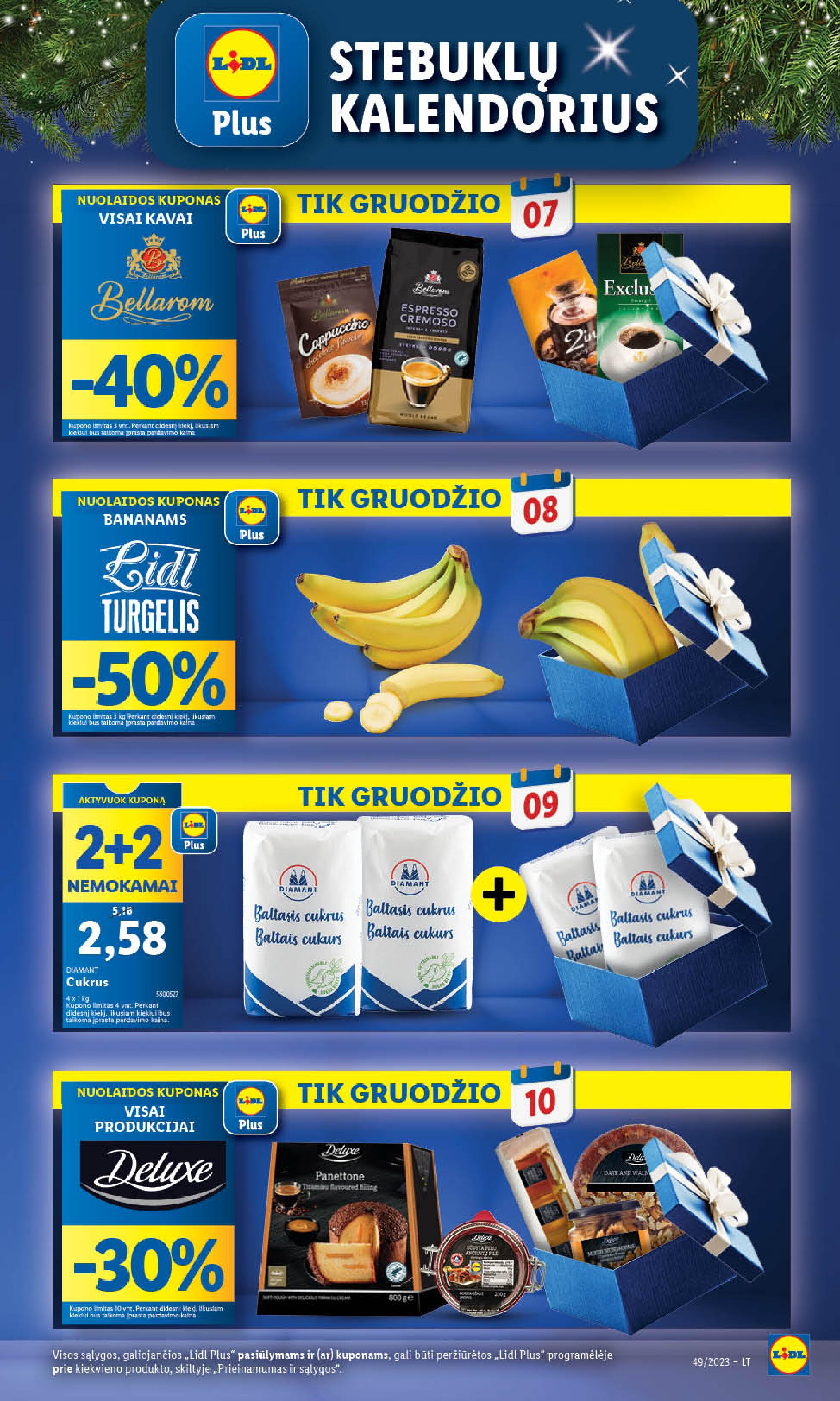 Naujausias LIDL kaininis katalogas 2023.12.04 - 2023.12.10