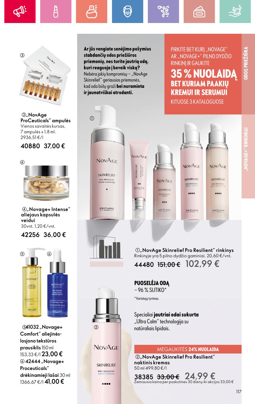 Naujas ORIFLAME katalogas galioja 2025.06.22 - 2025.07.12
