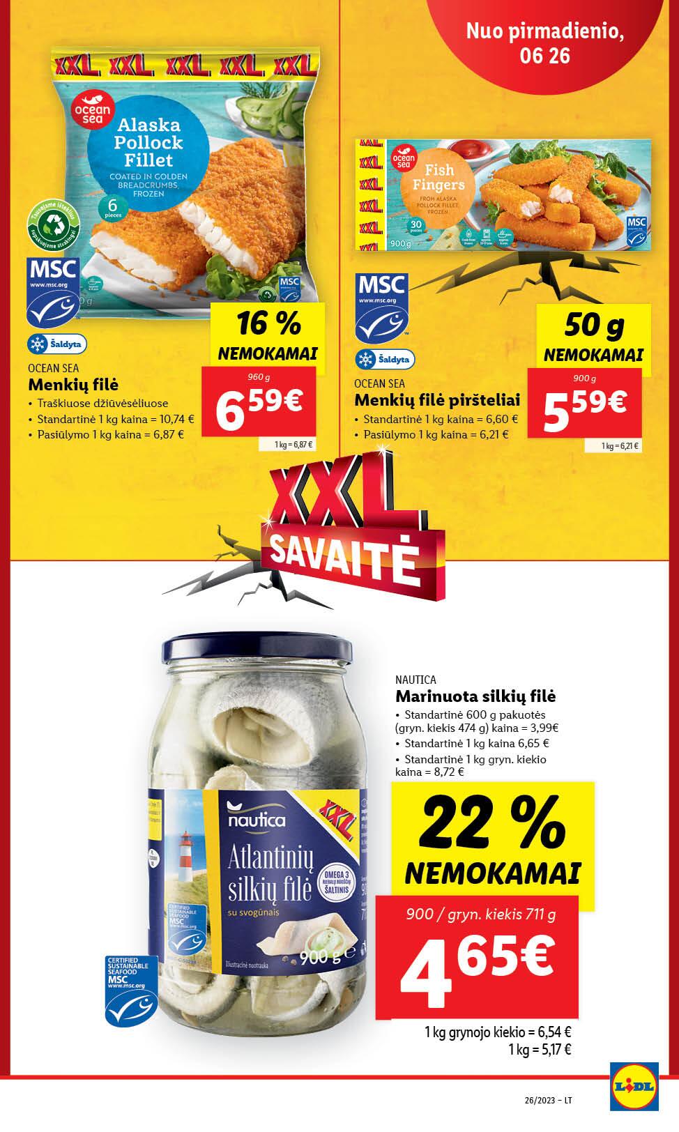 Naujausias LIDL kaininis katalogas 2023.06.26 - 2023.07.02