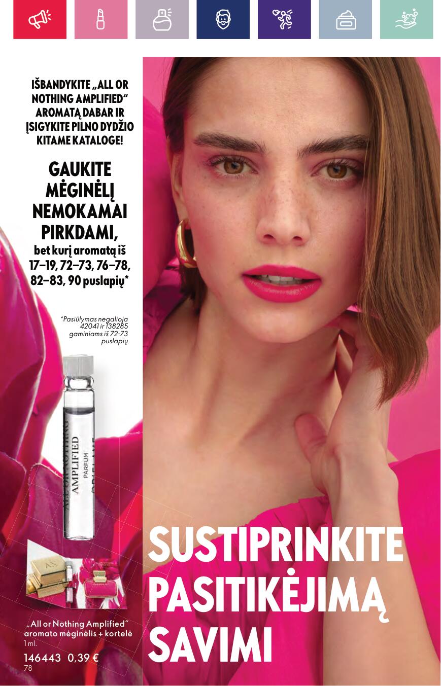 Naujas ORIFLAME katalogas galioja 2023.09.13 - 2023.10.03