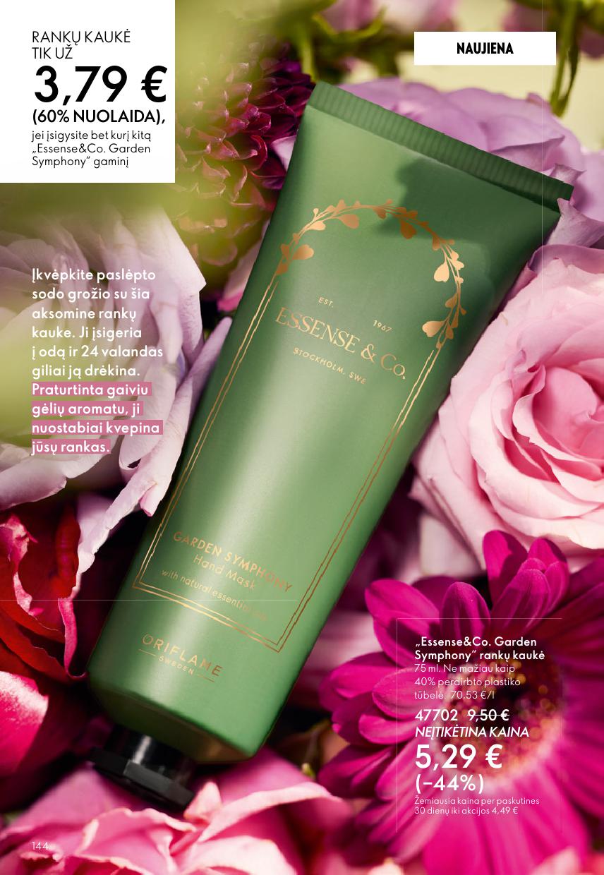 Naujas ORIFLAME katalogas galioja 2026.04.22 - 2026.05.12