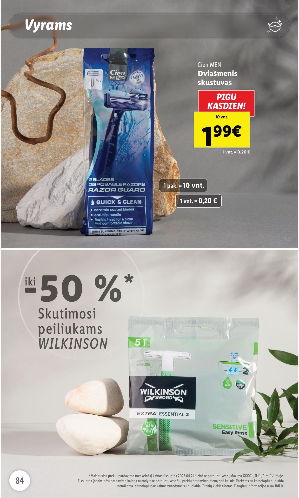 LIDL prekių katalogas "Grožio festivalis" galioja nuo 2023.05.01