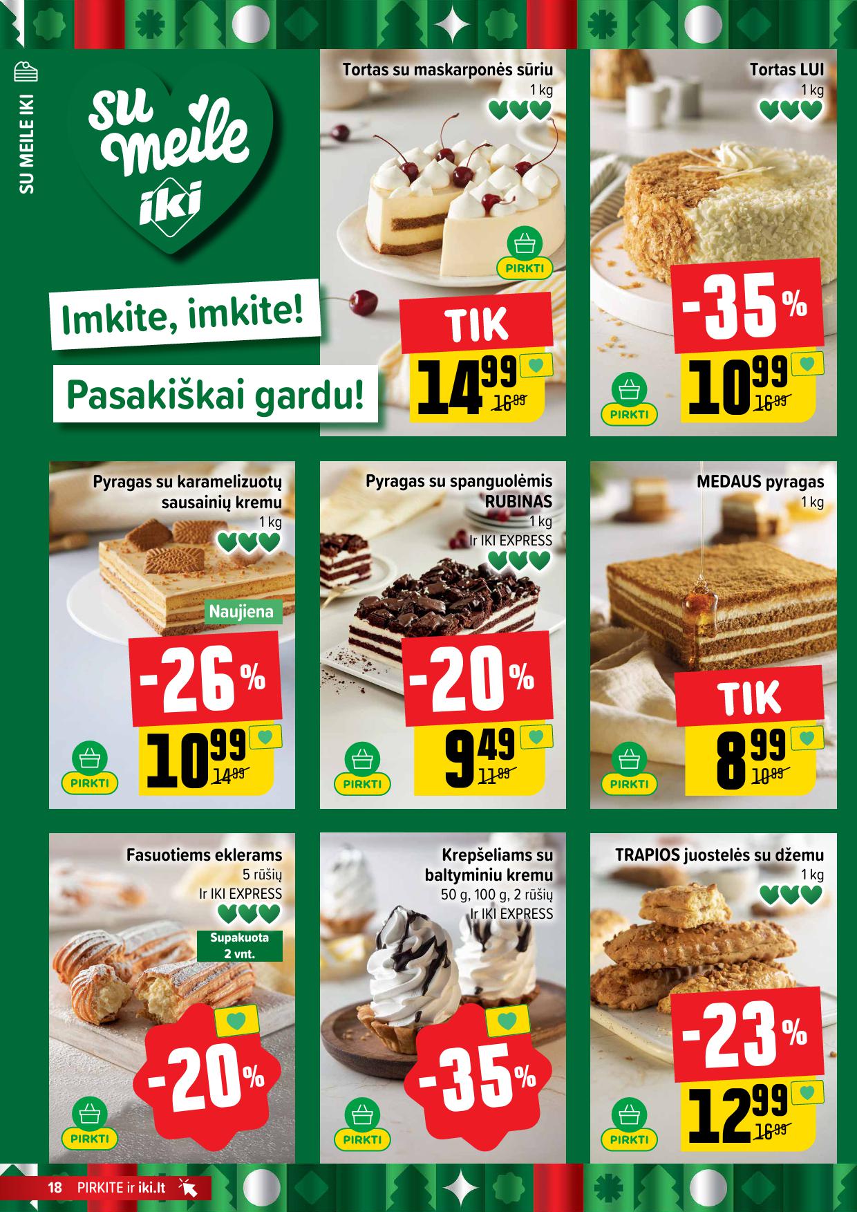 Naujausias IKI kaininis katalogas 2025.12.01 - 2025.12.07