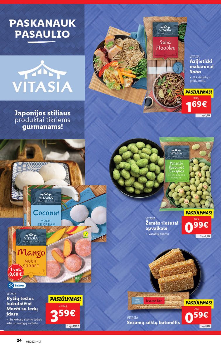 Naujausias LIDL kaininis katalogas 2023.01.16 - 2023.01.22