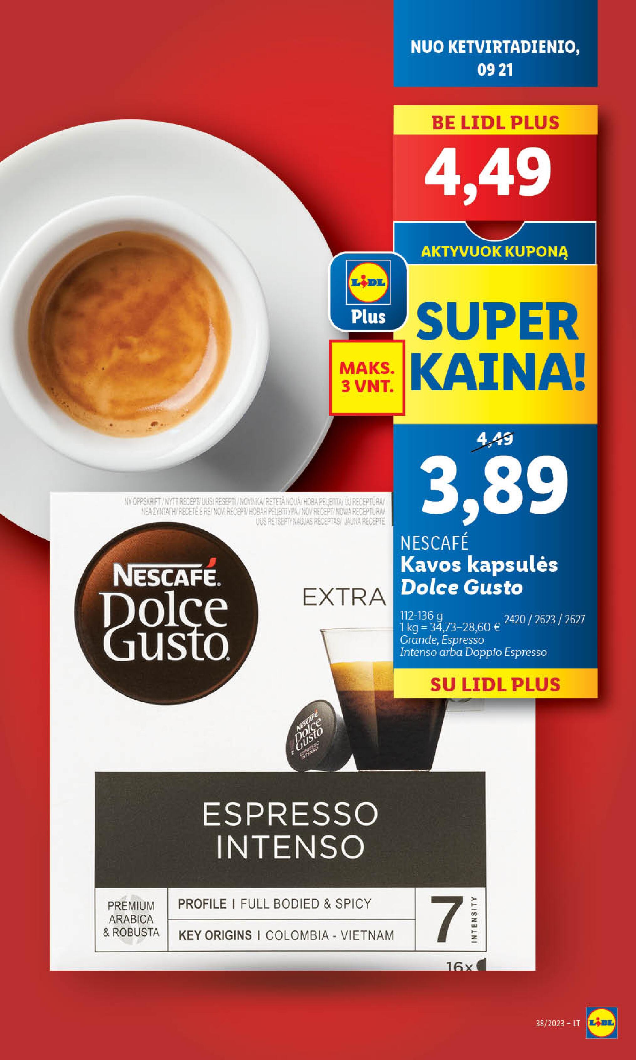 Naujausias LIDL kaininis katalogas 2023.09.18 - 2023.09.24