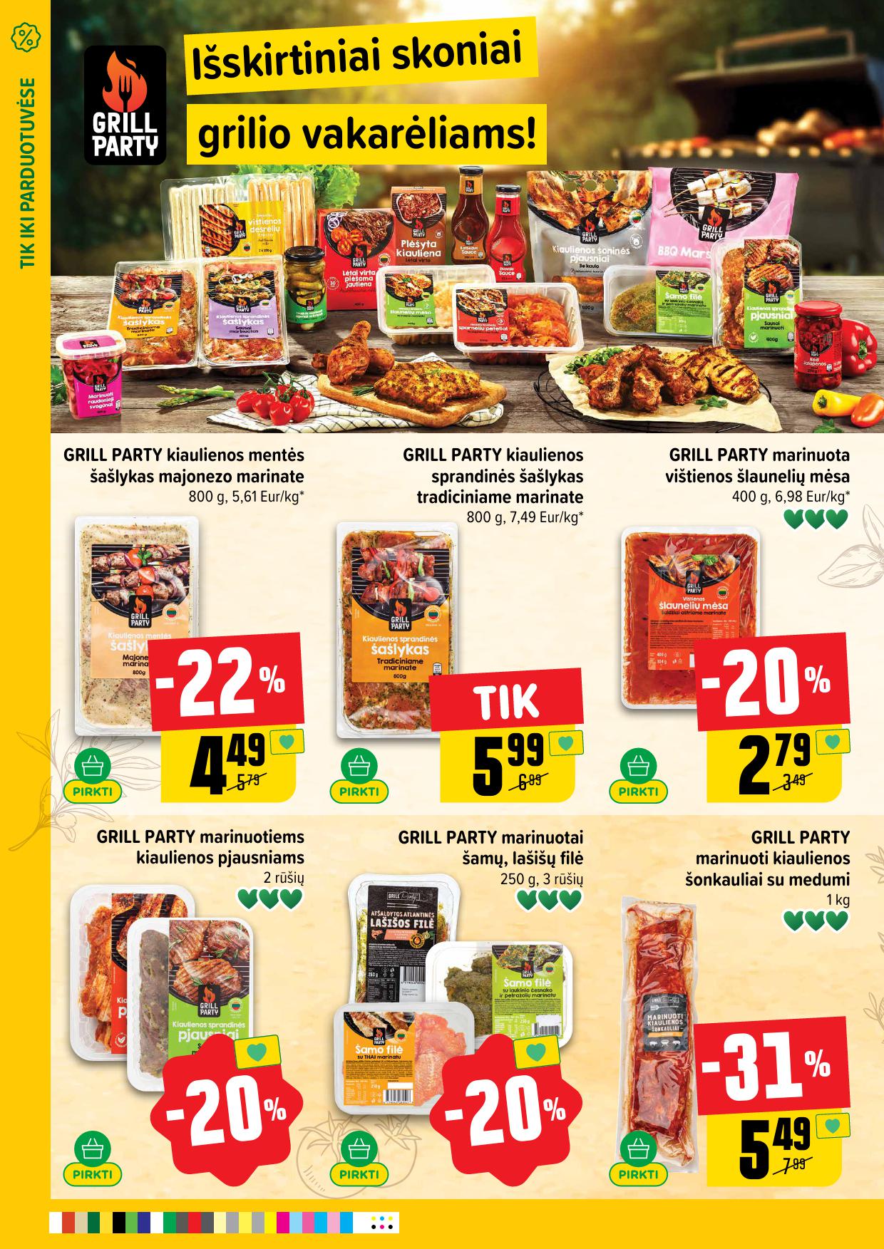 IKI SAVAITĖLĖ akcijų ir nuolaidų leidinys Nr.29 2025.07.14 - 2025.07.20