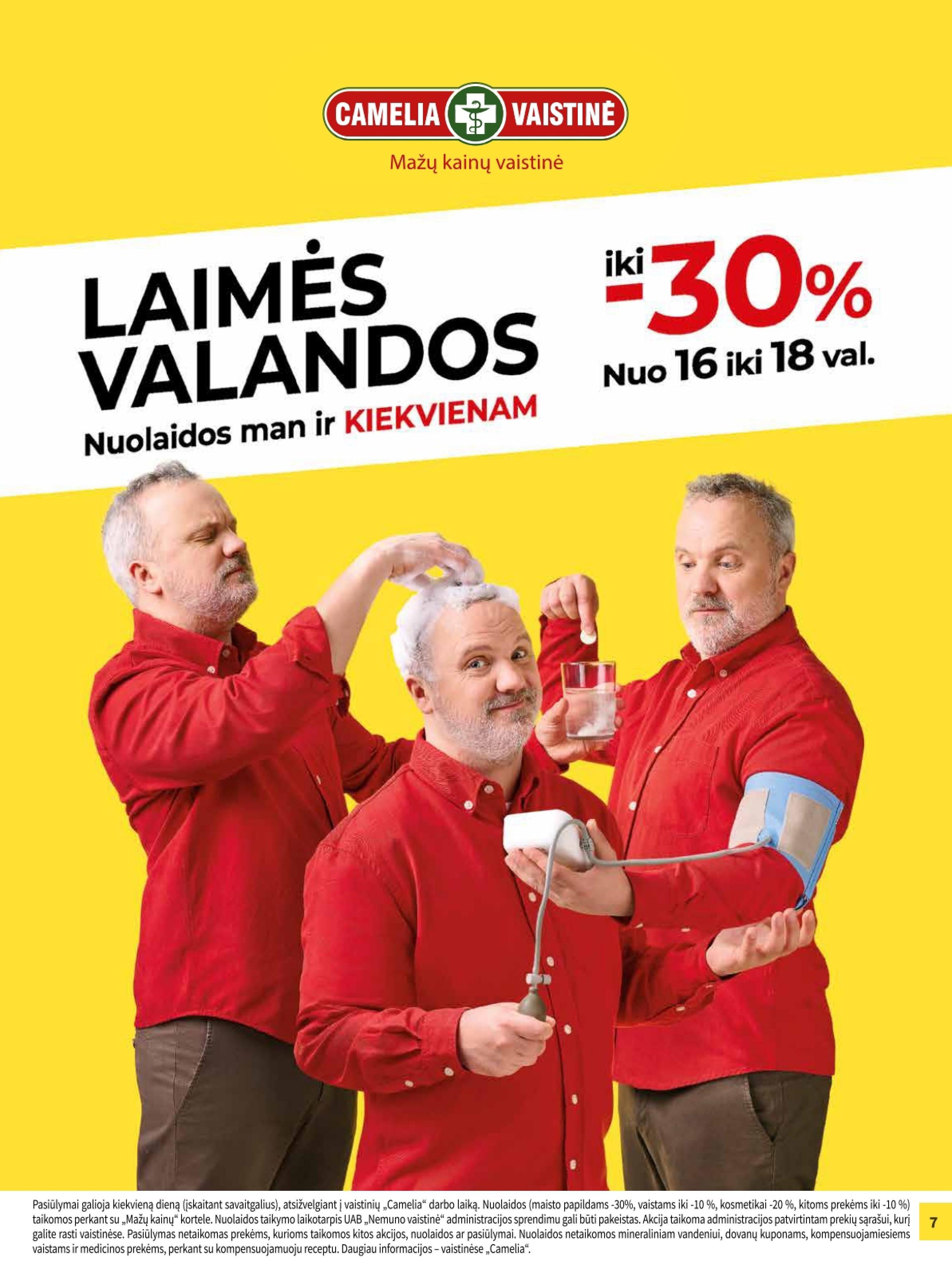 Naujas CAMELIA leidinys nuo 2025.06.01 iki 2025.06.30