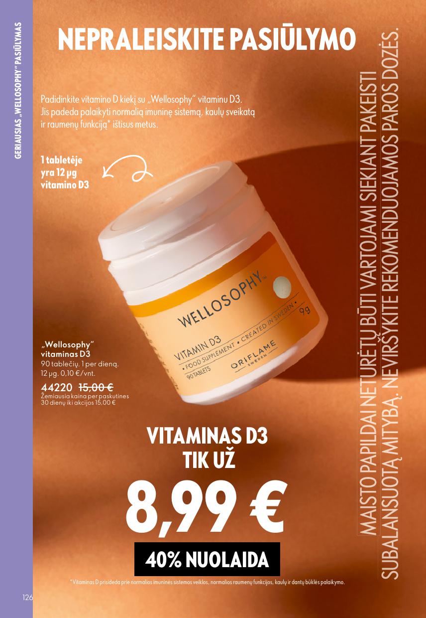 Naujas ORIFLAME katalogas galioja 2026.05.13 - 2026.06.02