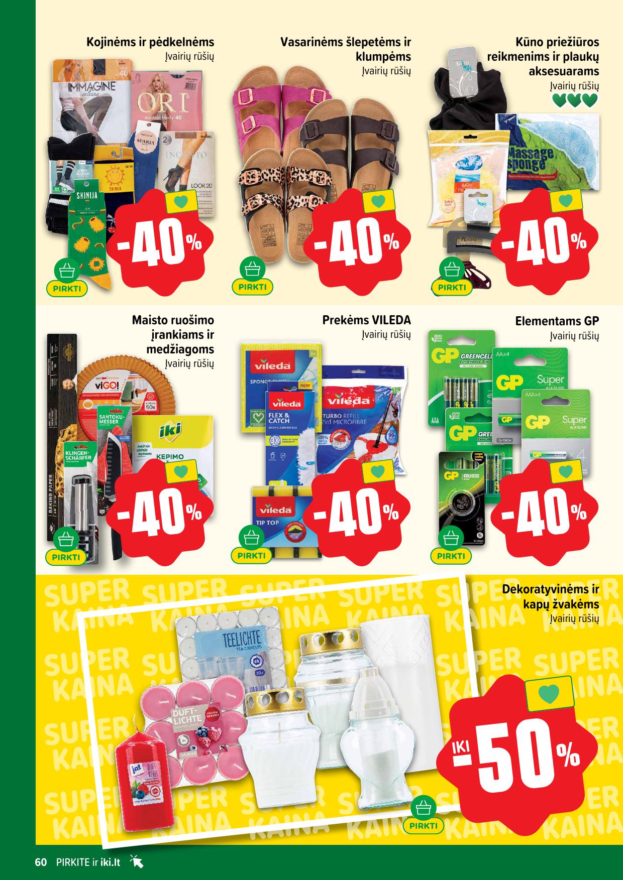 Naujausias IKI kaininis katalogas 2026.04.27 - 2026.05.03