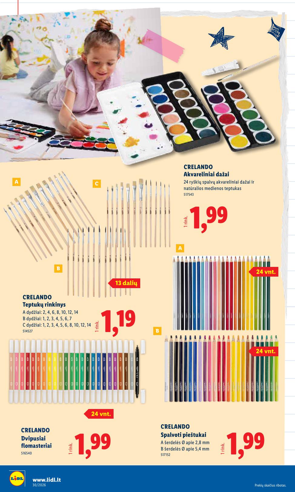 LIDL ne maisto prekių leidinys 2026.07.20 - 2026.07.26