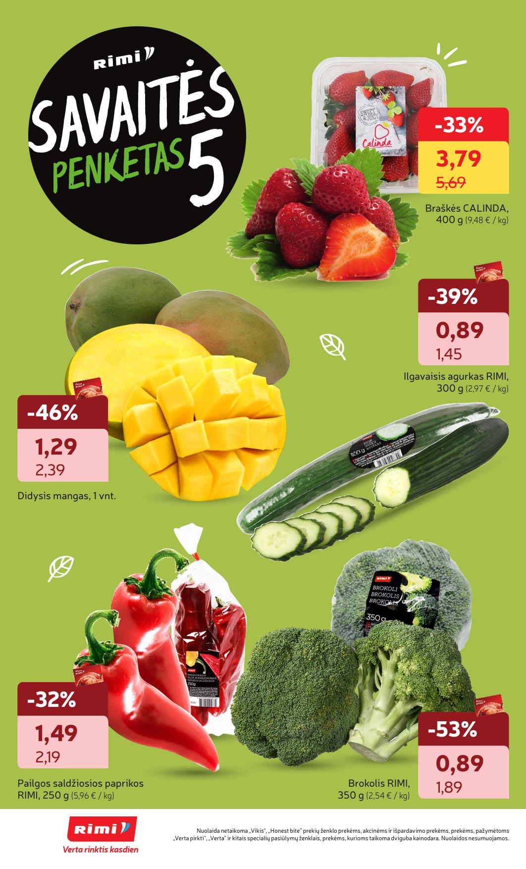Naujausias RIMI kaininis katalogas 2026.03.17 - 2026.03.23
