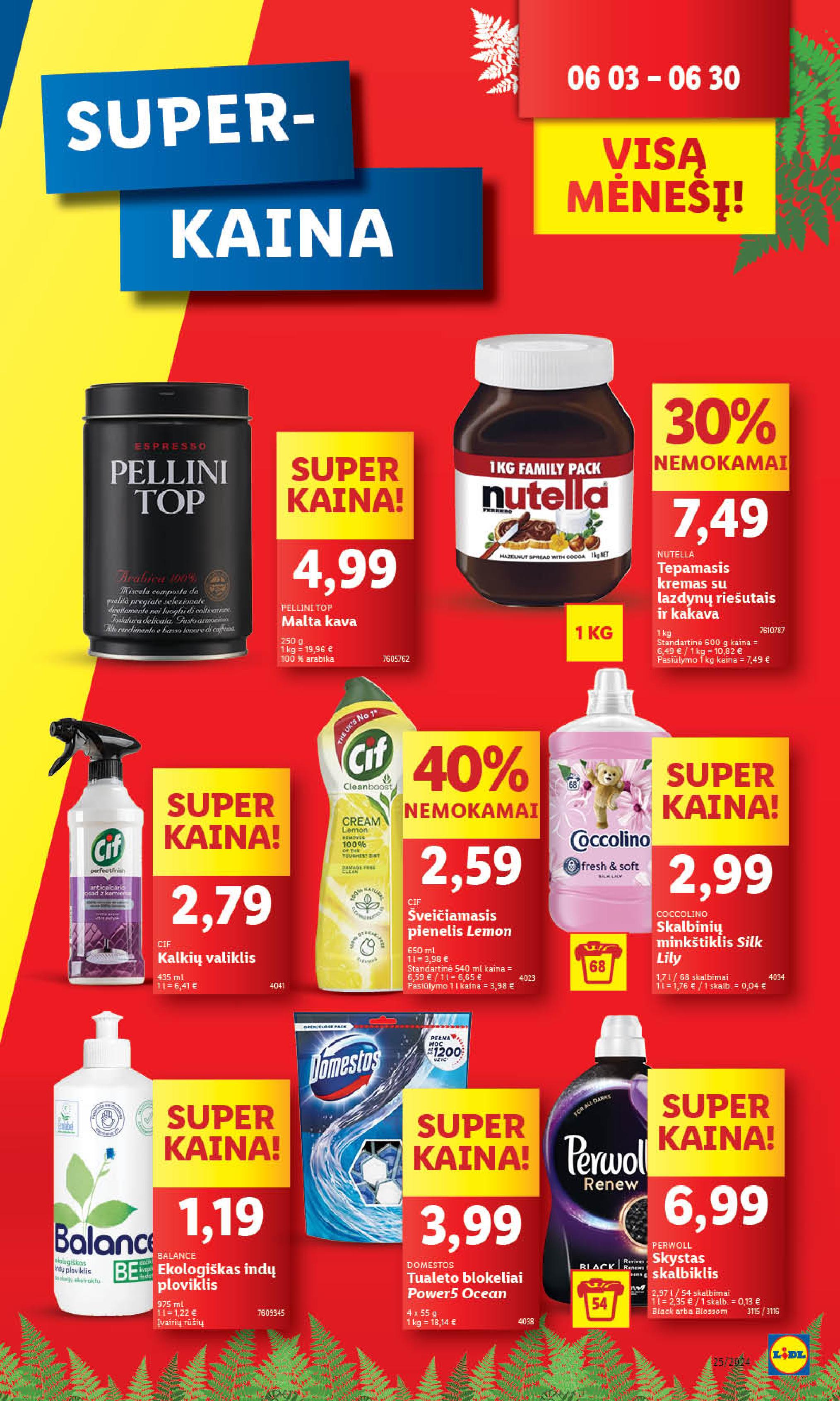 Naujausias LIDL kaininis katalogas 2024.06.17 - 2024.06.23