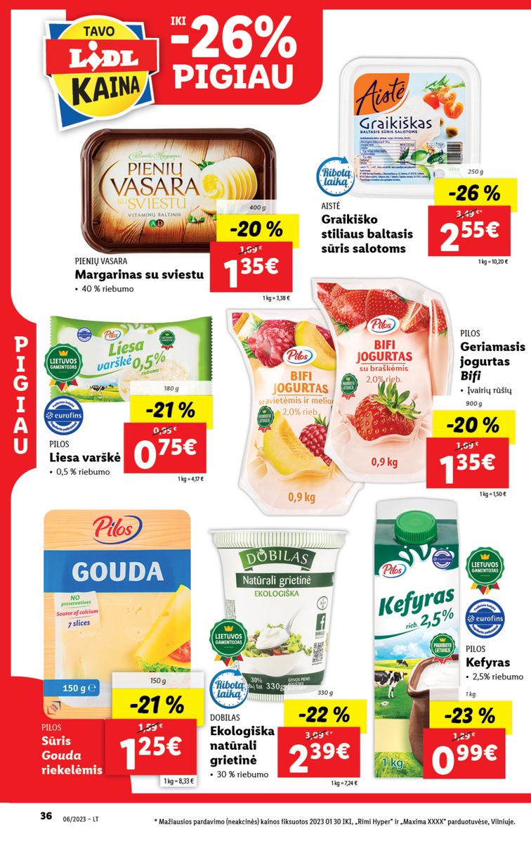 Naujausias LIDL kaininis katalogas 2023.02.06 - 2023.02.12