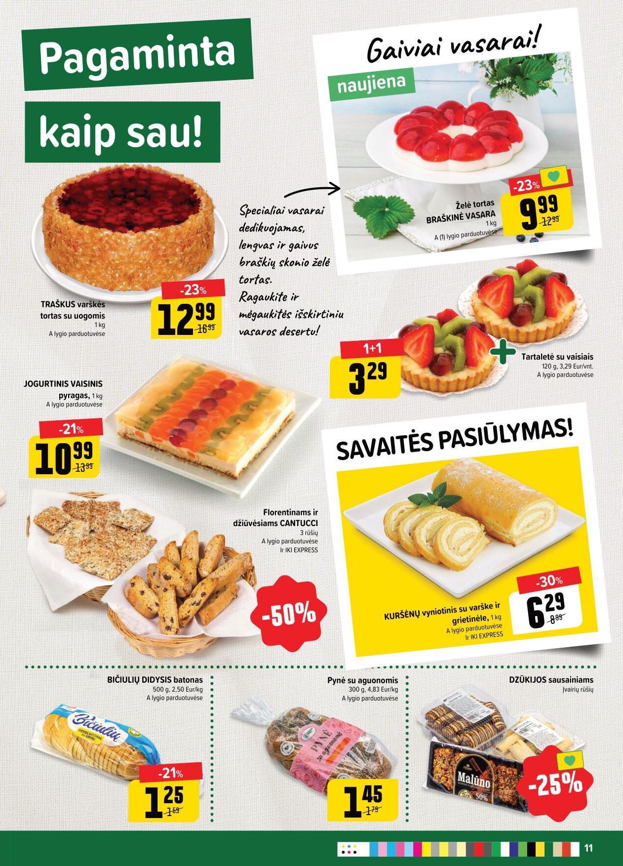Naujausias IKI kaininis katalogas 2023.06.26 - 2023.07.02