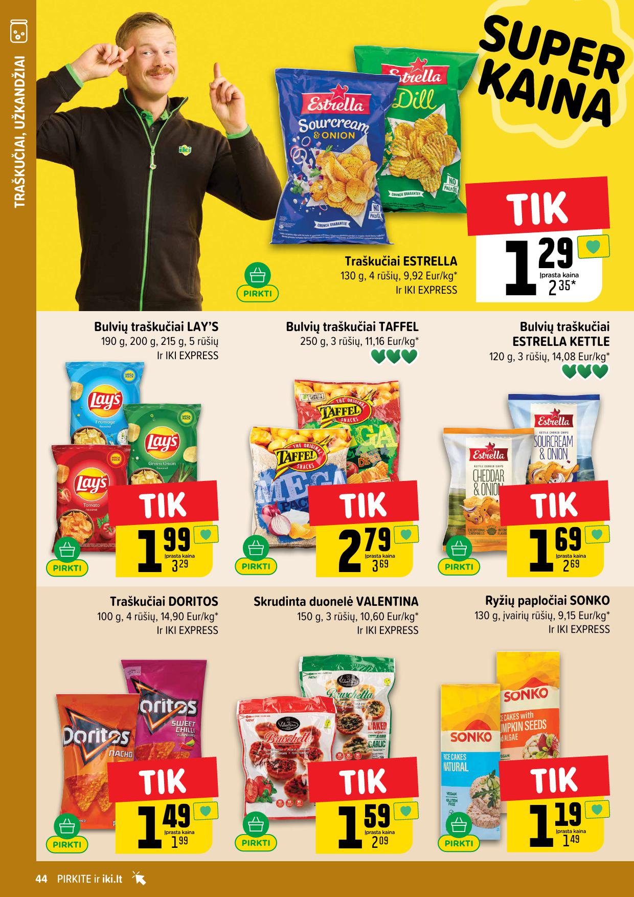 IKI SAVAITĖLĖ akcijų ir nuolaidų leidinys Nr.32 2025.08.04 - 2025.08.10