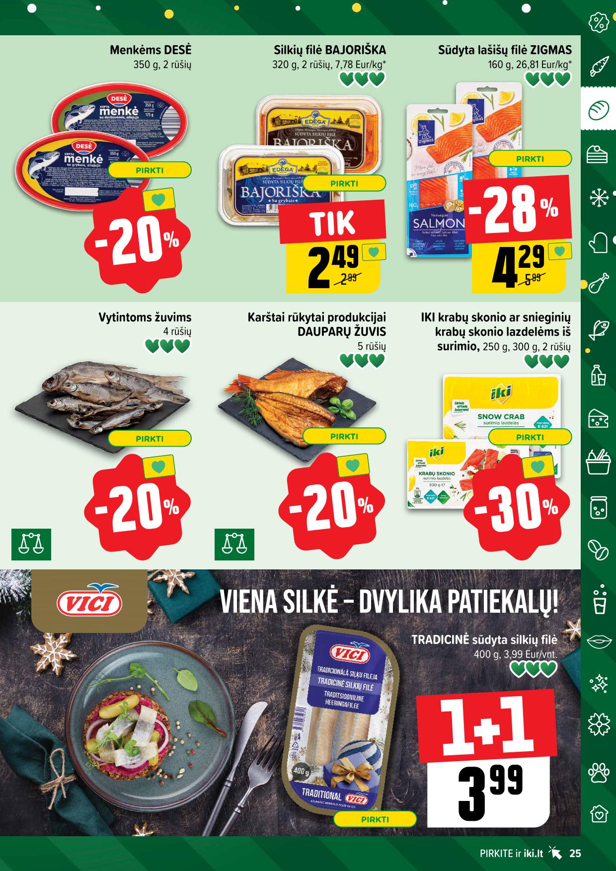 Naujausias IKI kaininis katalogas 2024.12.02 - 2024.12.08