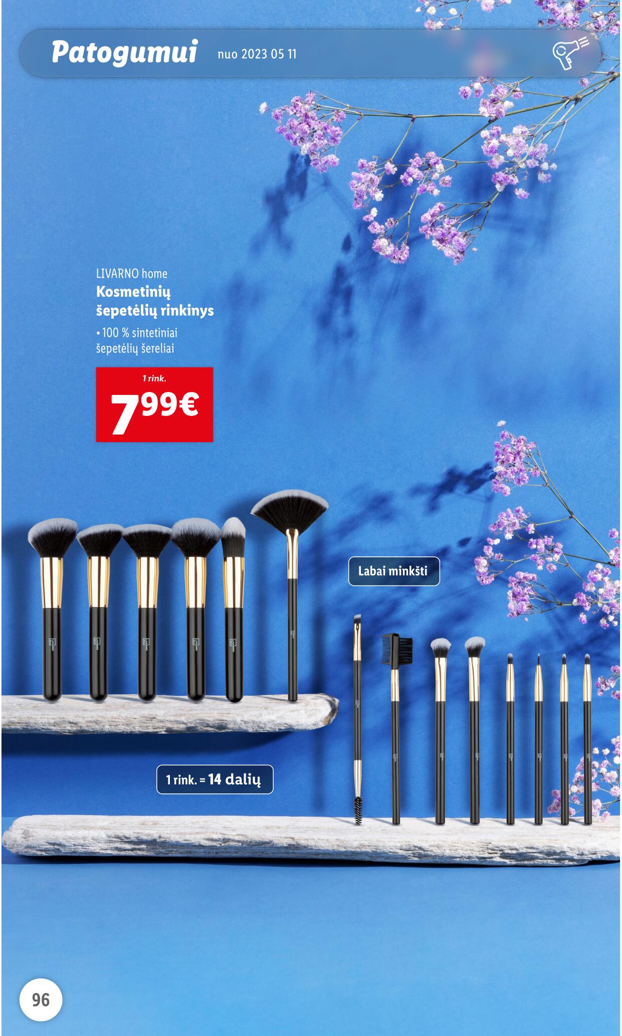 LIDL prekių katalogas "Grožio festivalis" galioja nuo 2023.05.01