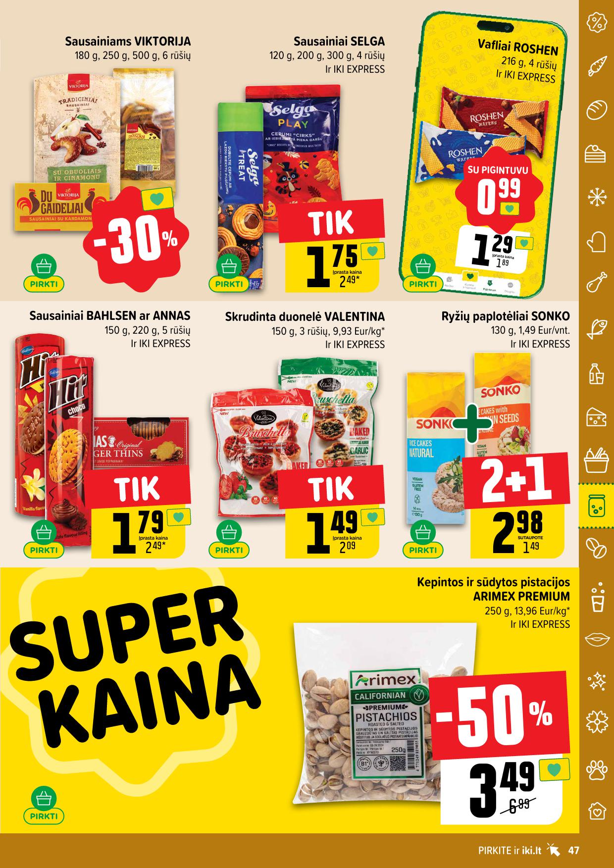 Naujausias IKI kaininis katalogas 2025.06.30 - 2025.07.06
