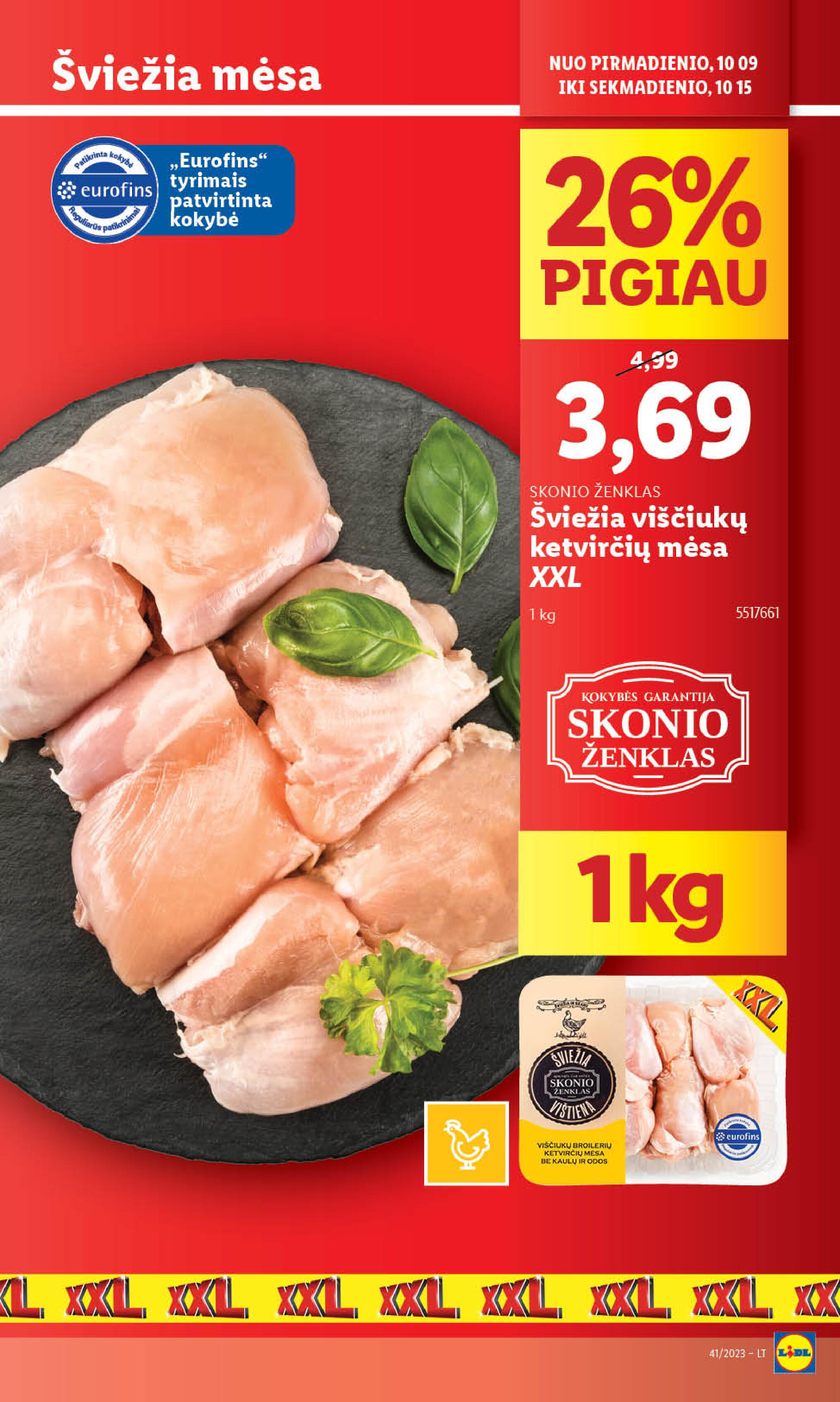 Naujausias LIDL kaininis katalogas 2023.10.09 - 2023.10.15