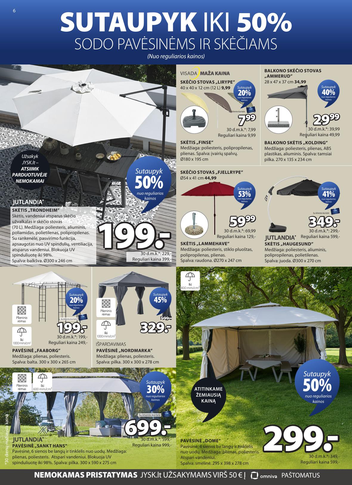 Naujas JYSK leidinys galioja 2026.06.02 - 2026.06.15