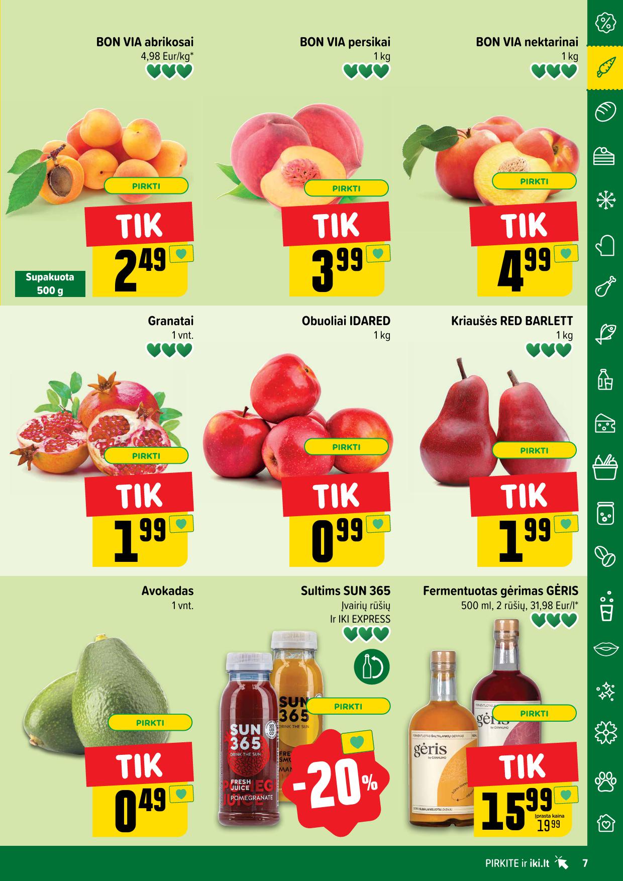Naujausias IKI kaininis katalogas 2025.05.26 - 2025.06.01