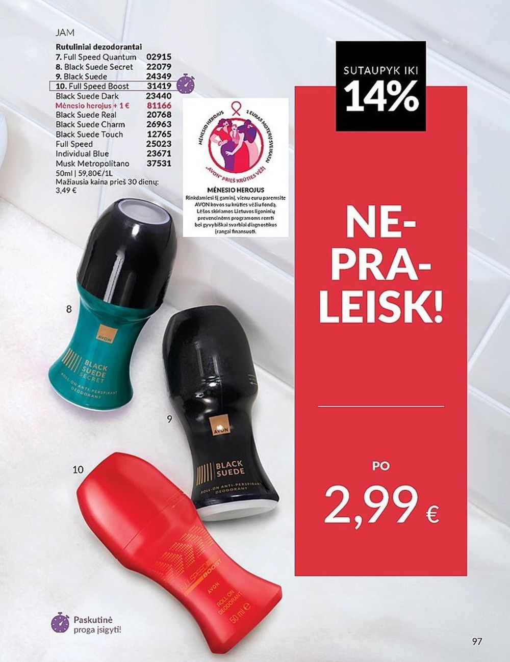 AVON katalogas galioja 2025.05.01 - 2025.05.31