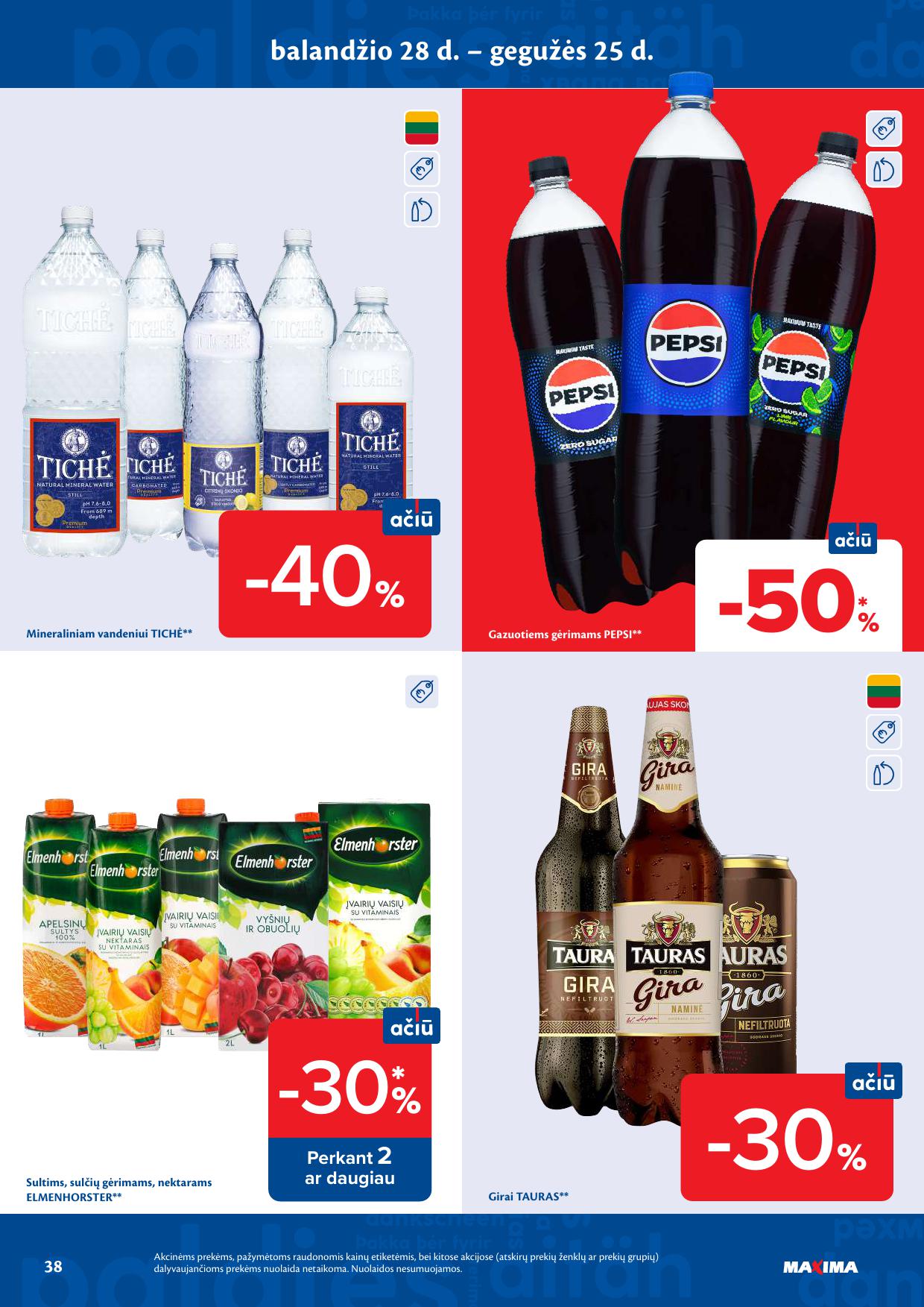 Naujausias MAXIMA kaininis katalogas 2026.04.28 - 2026.05.04