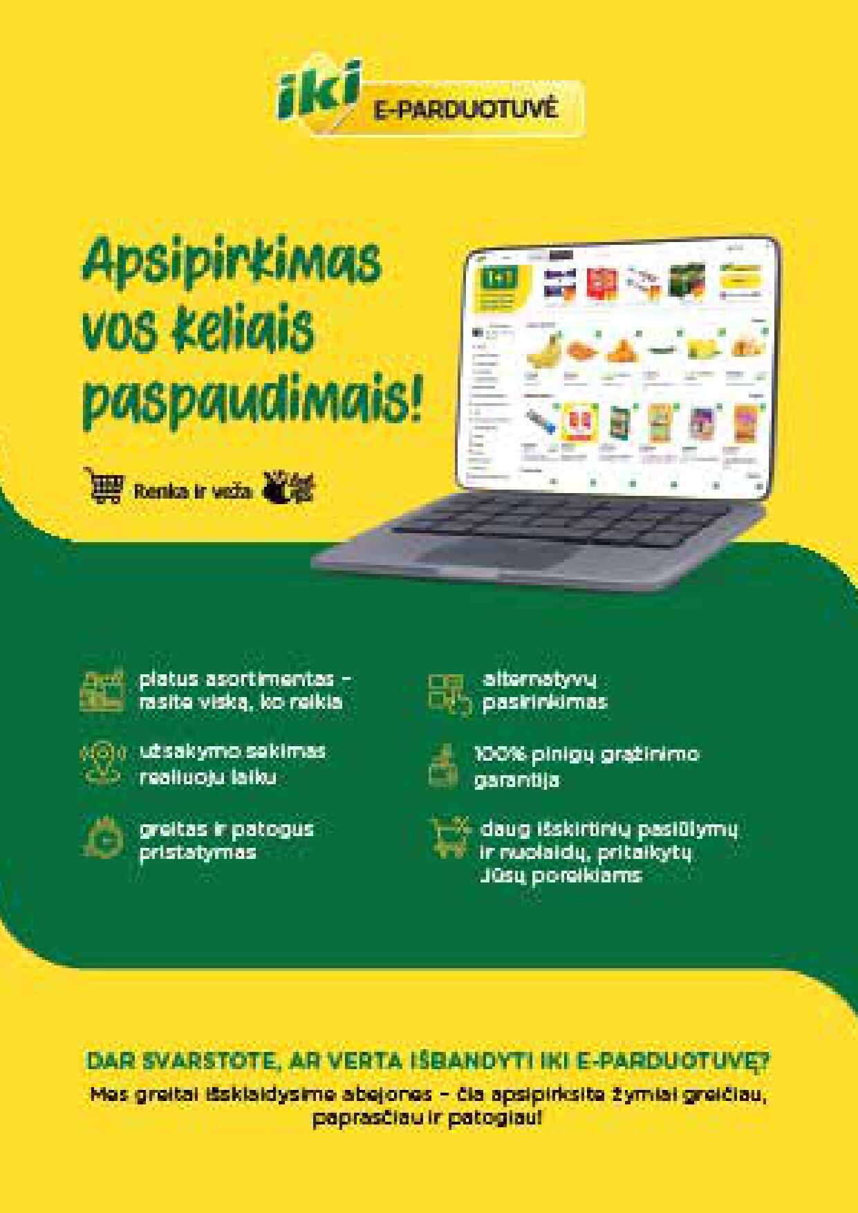 Naujausias IKI kaininis katalogas 2023.04.24 - 2023.04.30