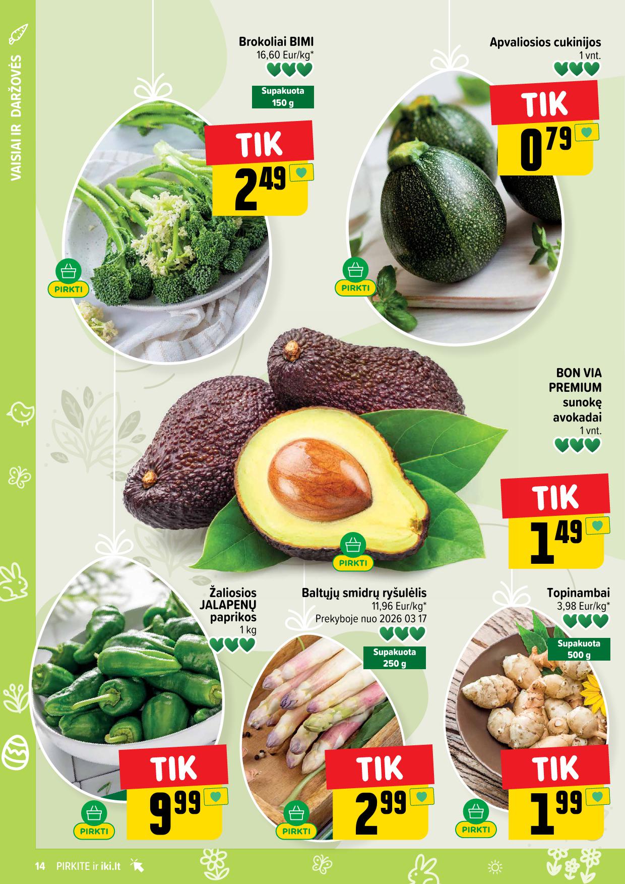 Naujausias IKI kaininis katalogas 2026.03.16 - 2026.03.22