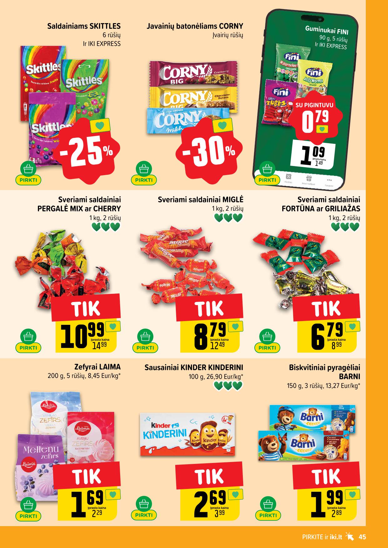 Naujausias IKI kaininis katalogas 2026.04.13 - 2026.04.19