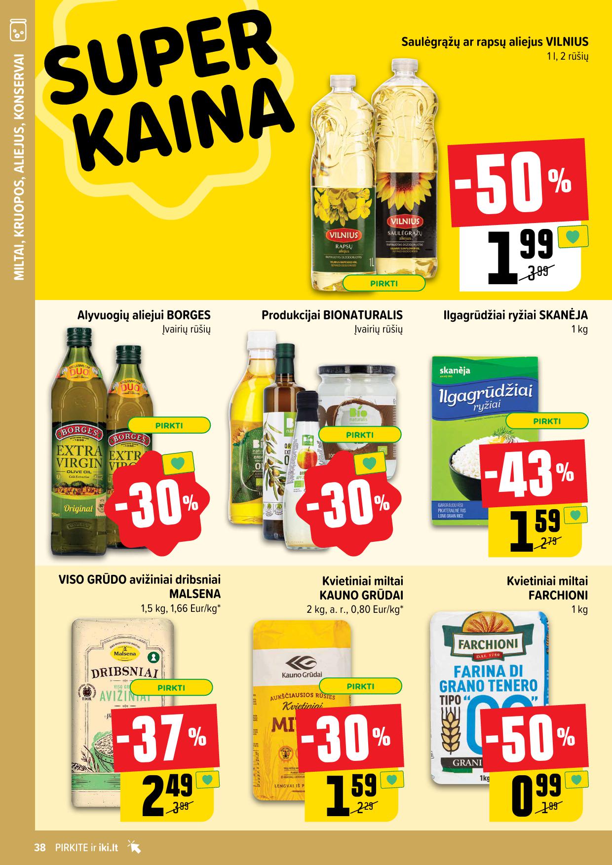 Naujausias IKI kaininis katalogas 2025.02.17 - 2025.02.23