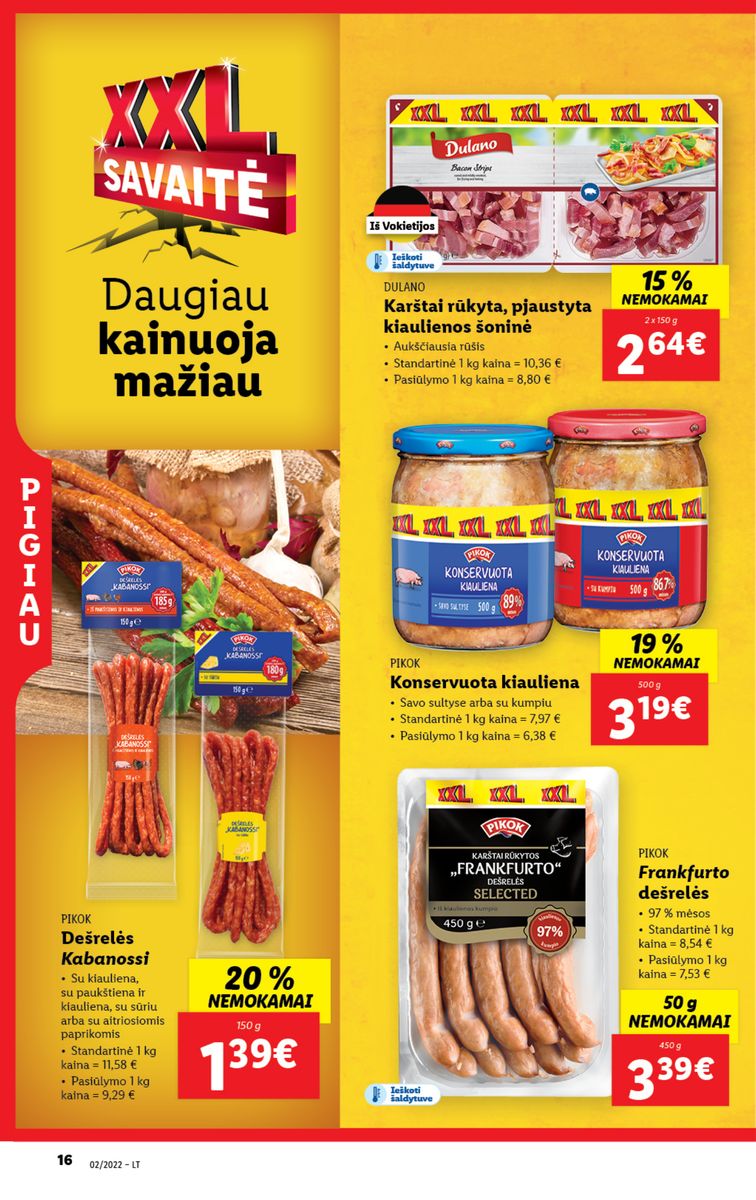 Naujausias LIDL kaininis katalogas 2023.01.09 - 2023.01.15