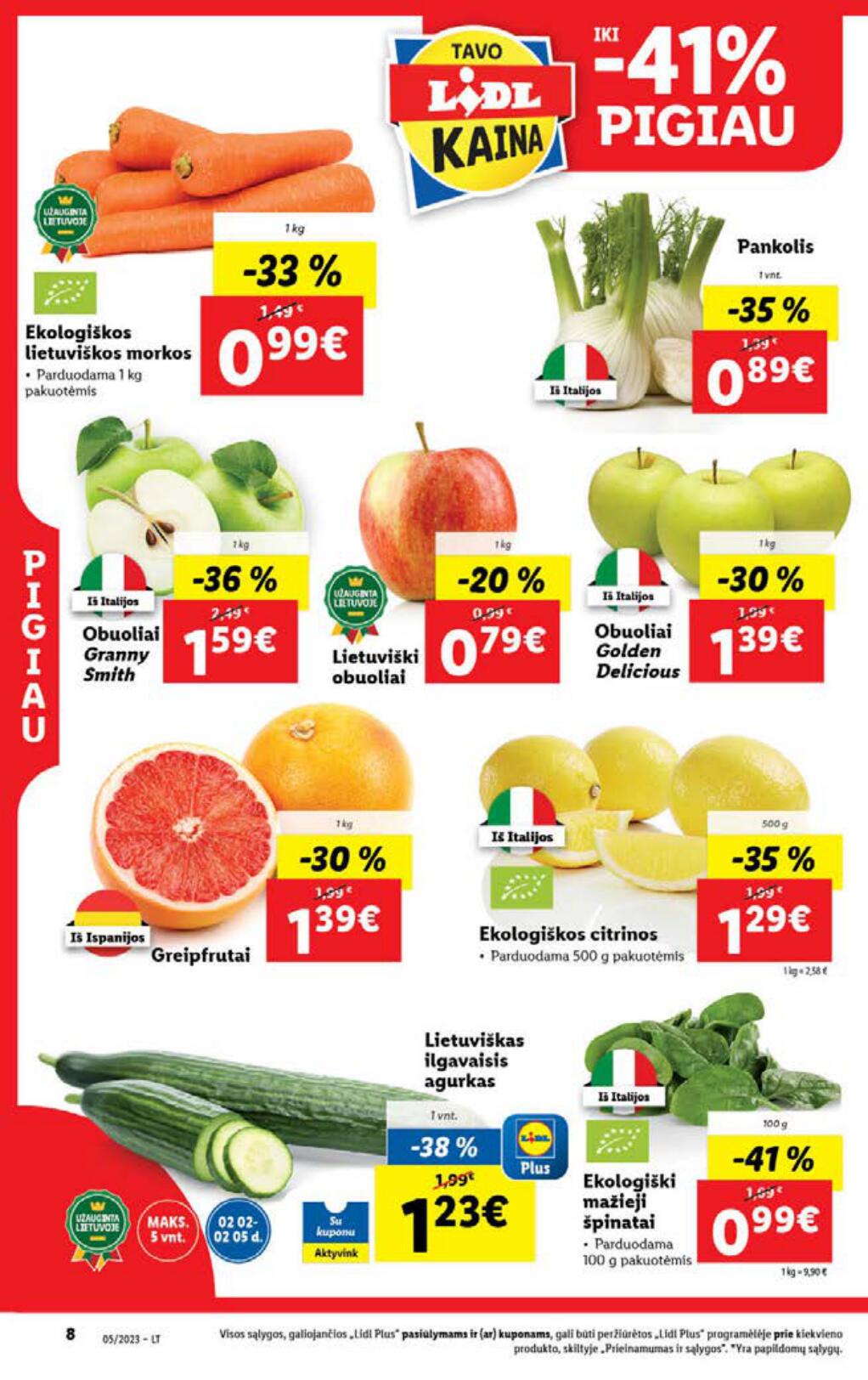 Naujausias LIDL kaininis katalogas 2023.01.30 - 2023.02.05