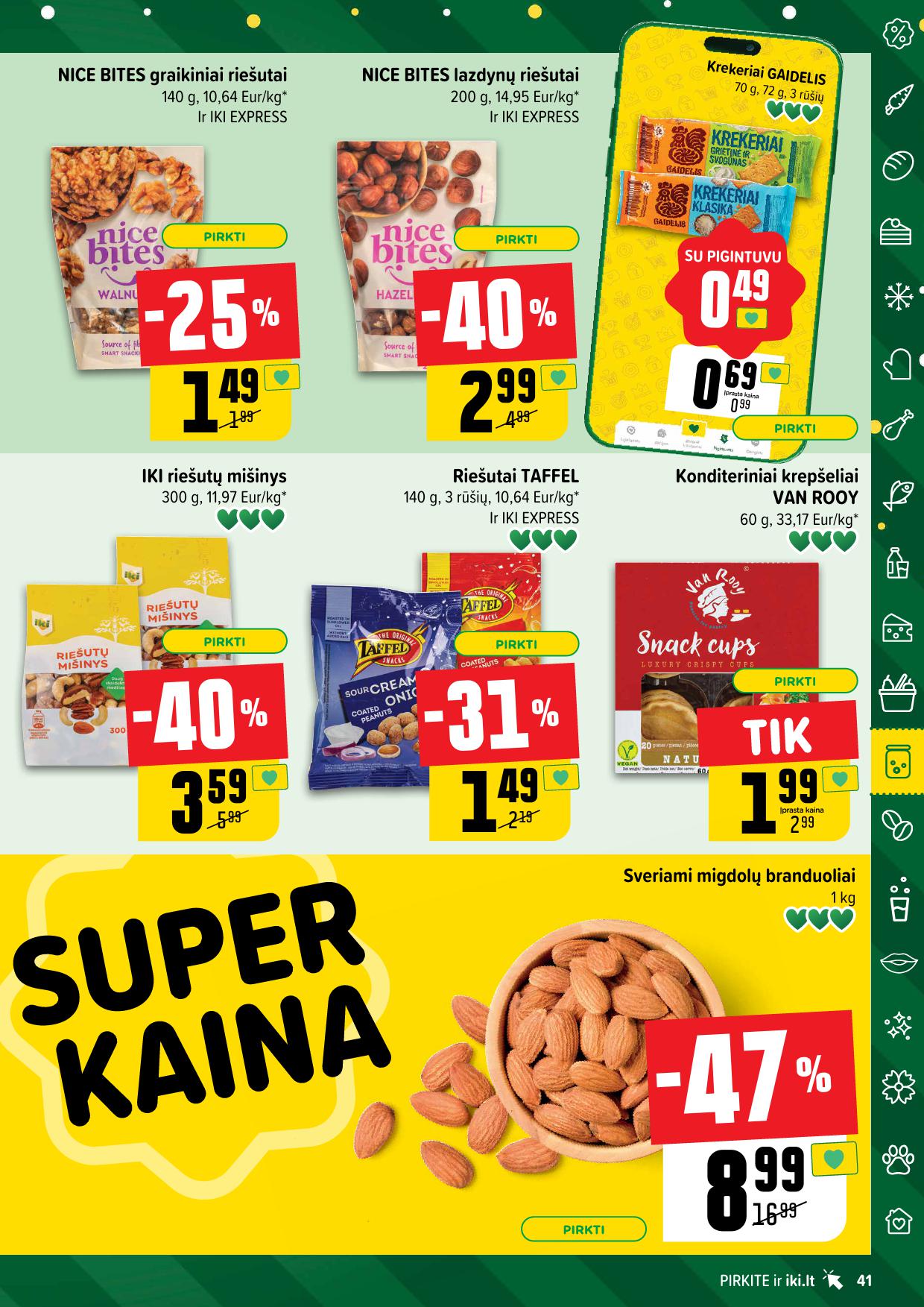Naujausias IKI kaininis katalogas 2024.12.02 - 2024.12.08