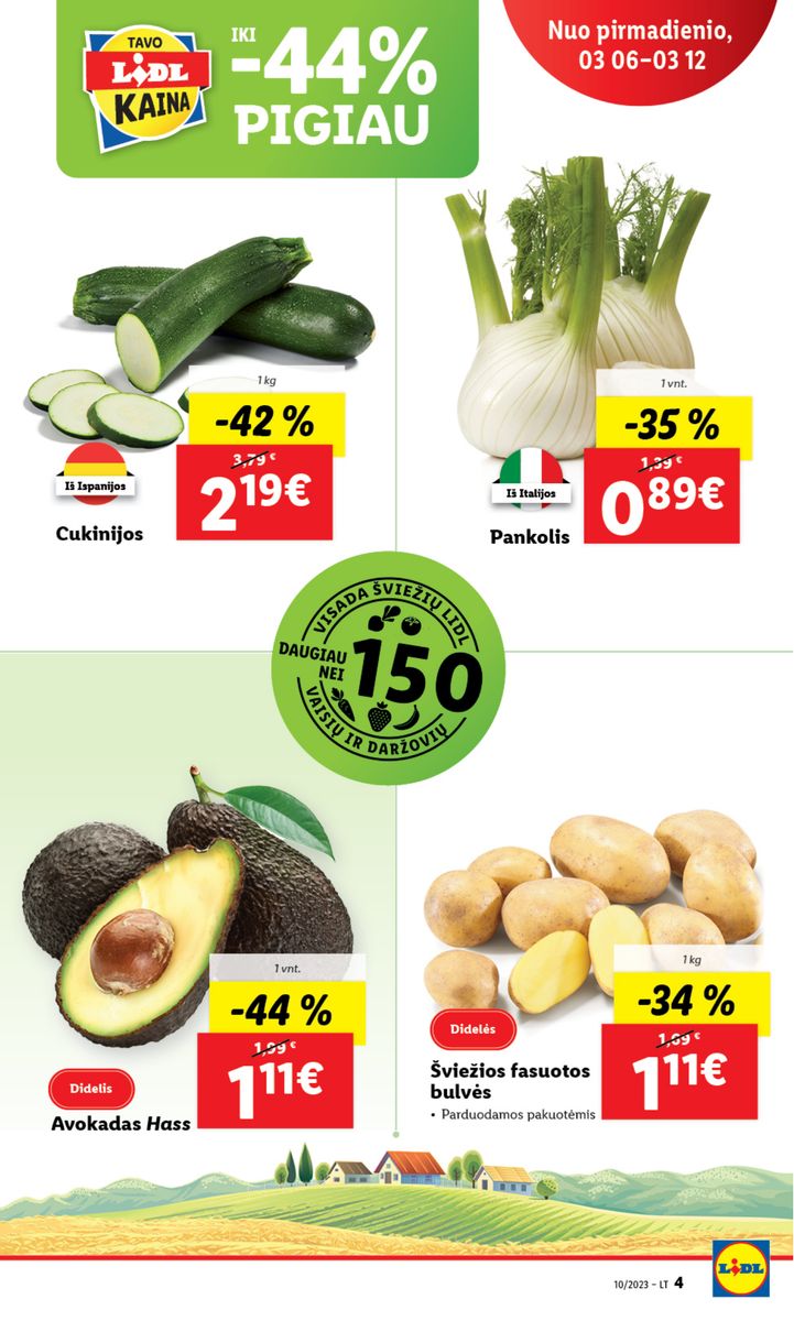 Naujausias LIDL kaininis katalogas 2023.03.06 - 2023.03.12