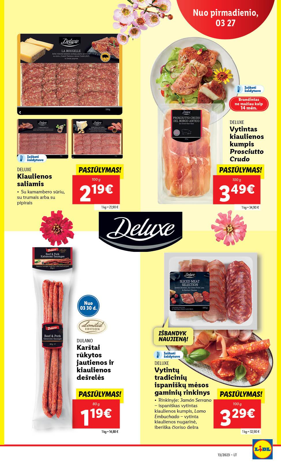 Naujausias LIDL kaininis katalogas 2023.03.16 - 2023.04.02