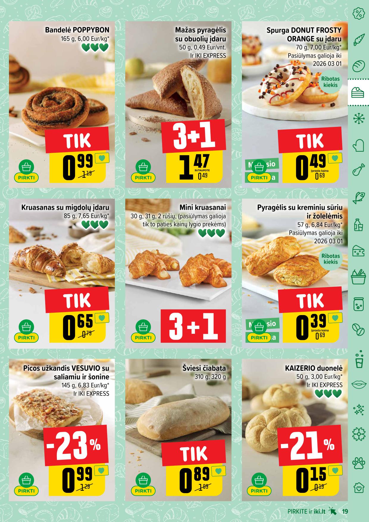 Naujausias IKI kaininis katalogas 2026.02.23 - 2026.03.01