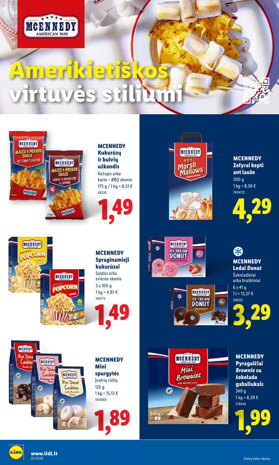 Naujausias LIDL kaininis katalogas 2026.06.15 - 2026.06.21
